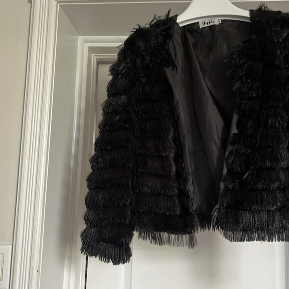 Fringe black light jacket - Picture 2 of 4